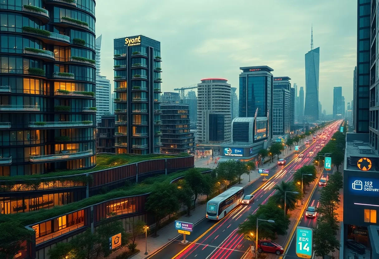 smart city infrastructure shaping tomorrows urban landscapes dmf