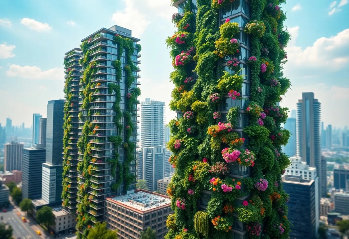 The Rise Of Urban Vertical Gardens - Transforming Cities Into Green Oases 1 The Rise Of Urban Vertical Gardens - Transforming Cities Into Green Oases