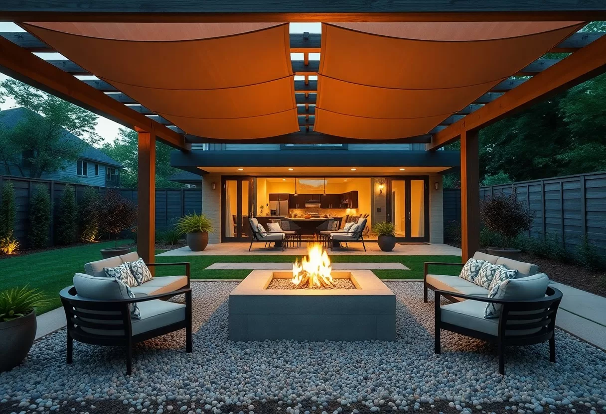 Building Your Dream Outdoor Space with Pergolas and Fire Pits