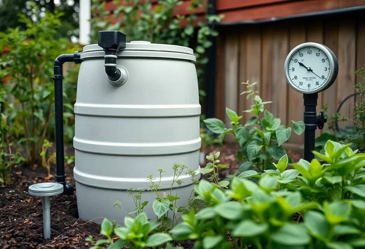 rainwater harvesting making it work in gardens qoh