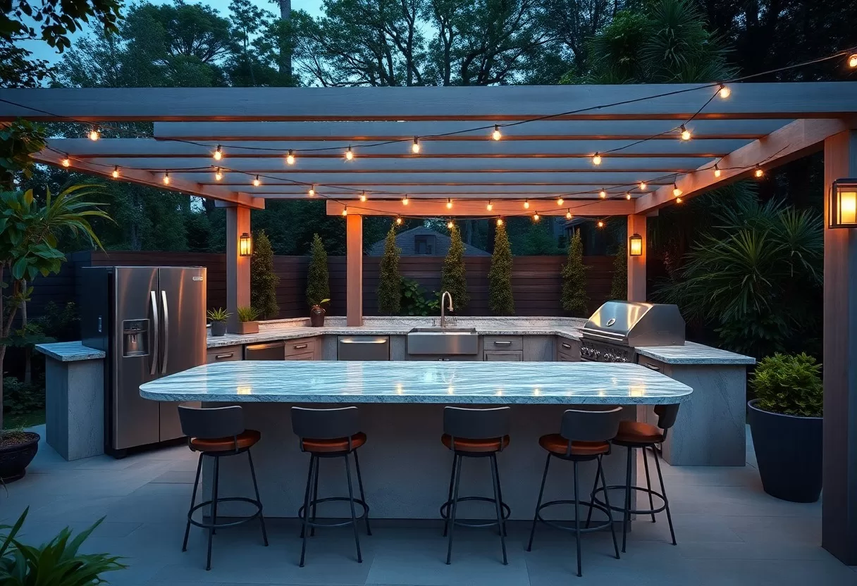 Creating the Perfect Outdoor Kitchen - Trends in Garden Entertainment Spaces