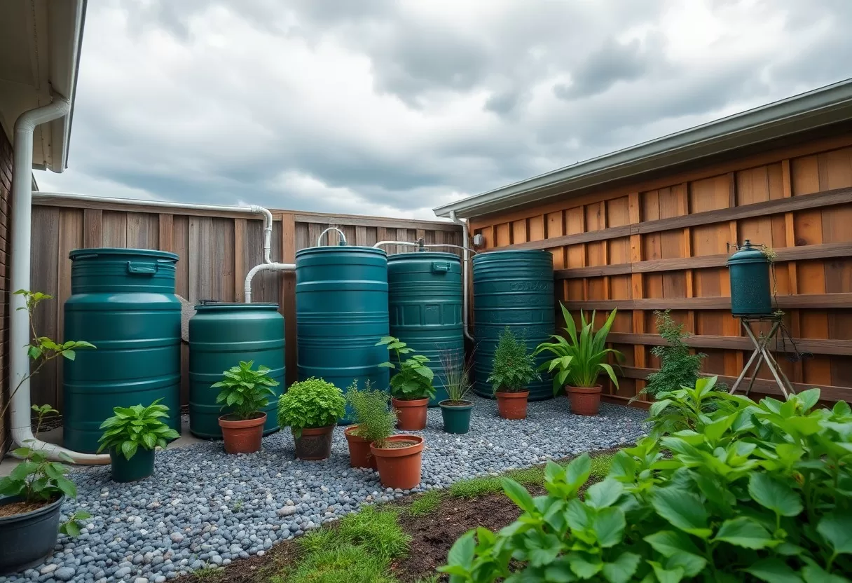 Rain-to-Table - Harvesting Rainwater for Garden Abundance