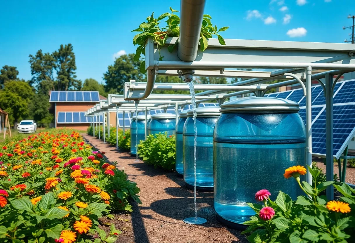 rain to table harvesting rainwater for garden abundance wgn