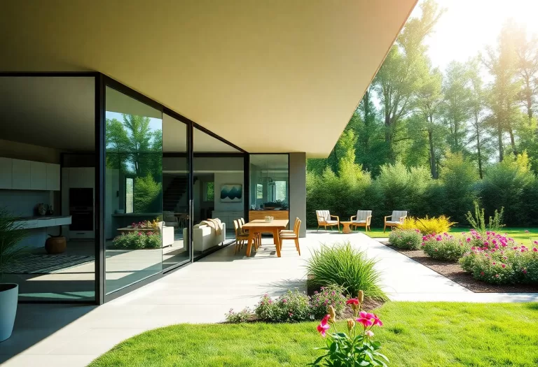 blending outdoor spaces into your home goe