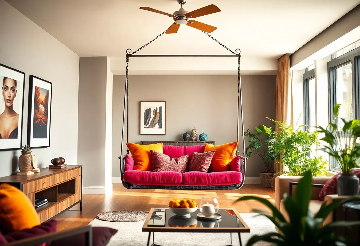 Swinging Style - Indoor Swings Add Playfulness and Relaxation to Living Spaces