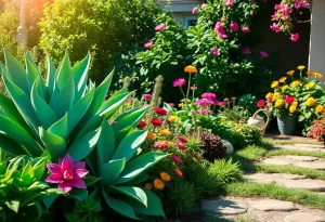 Teal flowering plants - Teal Bloom - Bold Colorful Plants Transform Home Gardens