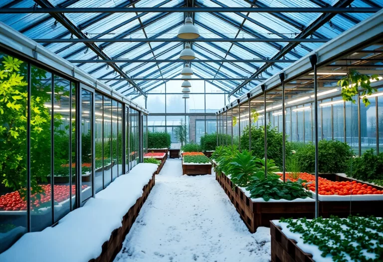year round harvests with lights and cold frames gof