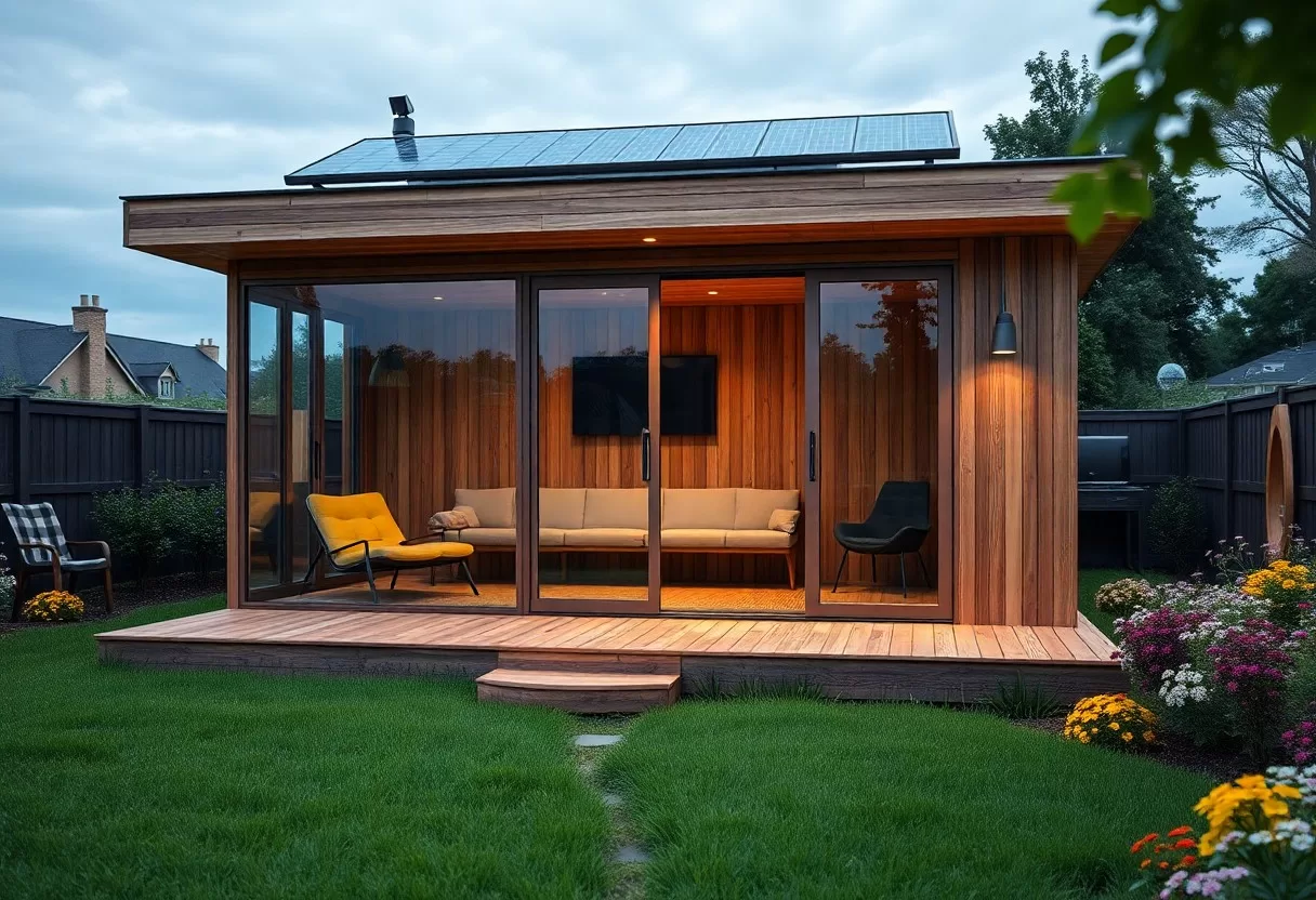 Backyard Office Pods - Designing a Private Workspace in Your Garden