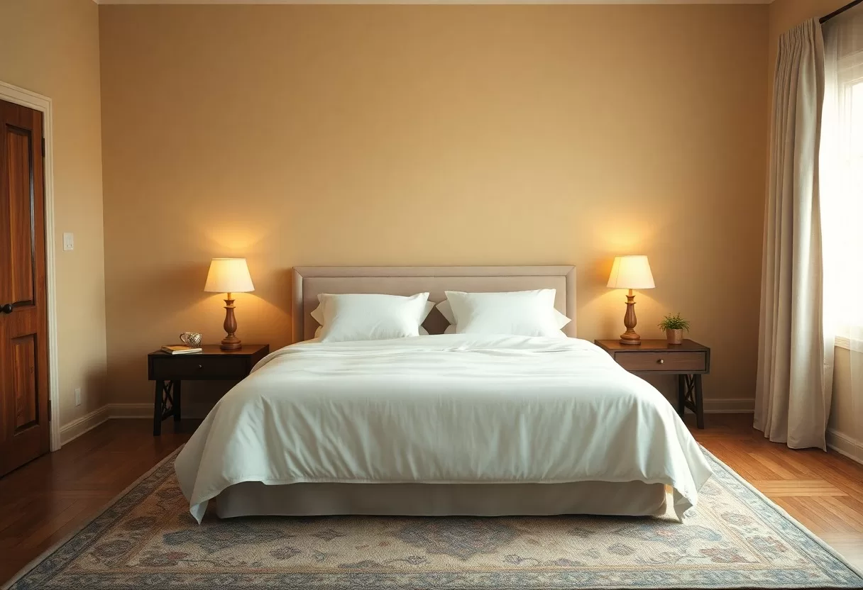 create a peaceful bedroom for better sleep gog