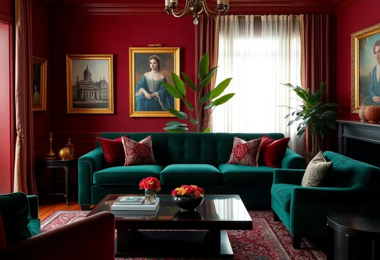 using jewel tones for a sophisticated home bzf