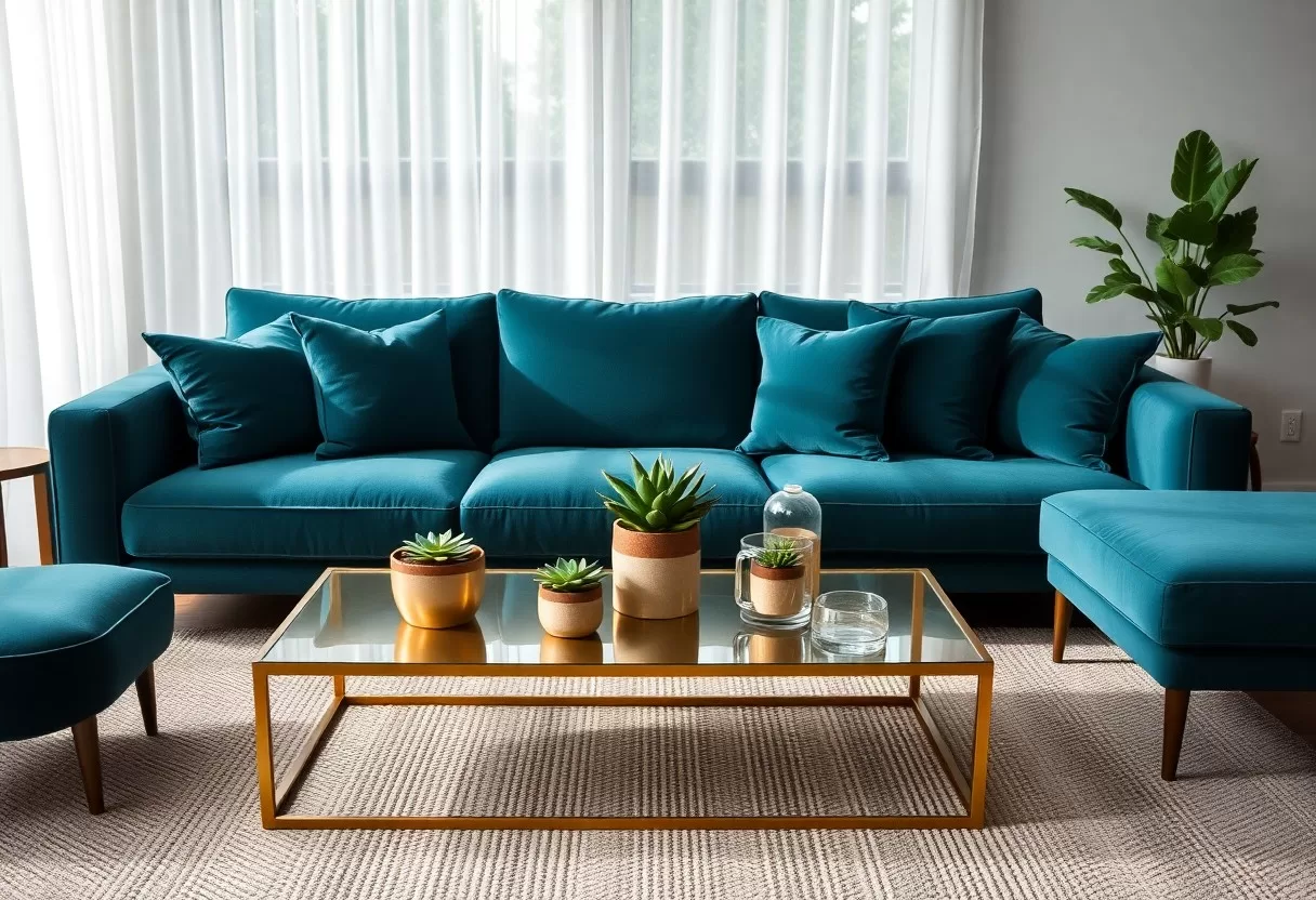 Velvets and Verdigris - The New Textures and Hues Dominating 2025 Interiors