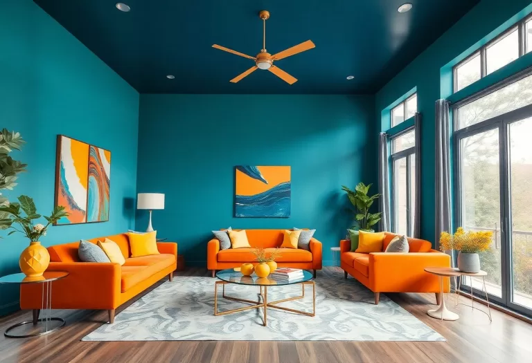 color drenching the bold design trend spi