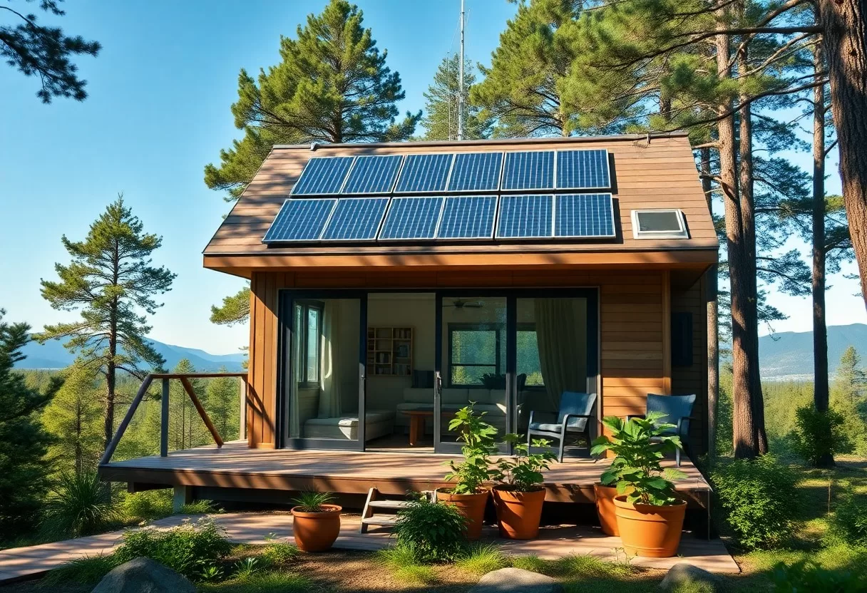 modern off grid retreats and tiny houses hcv