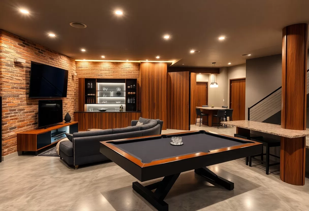 Basement Transformations - Converting Unused Space into Entertainment ...
