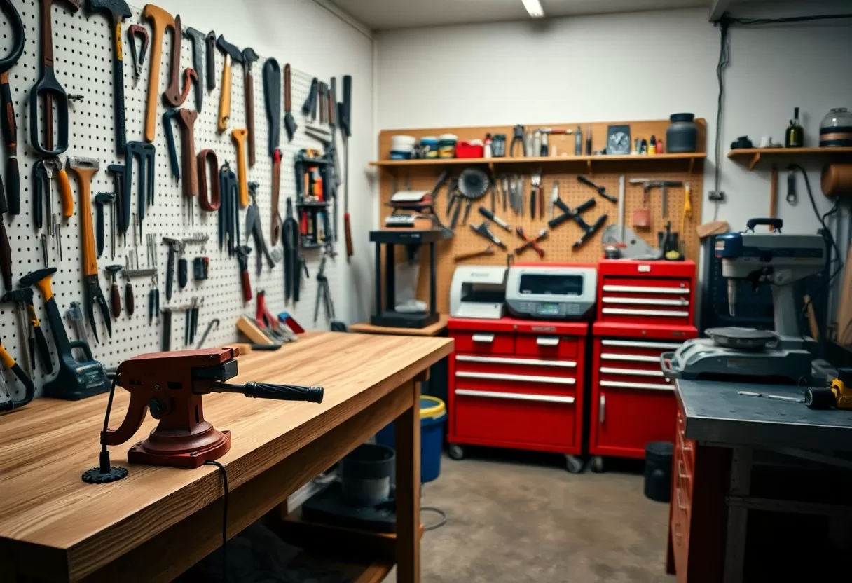 Home Workshops & Maker Spaces - Designing DIY & Craft Studios