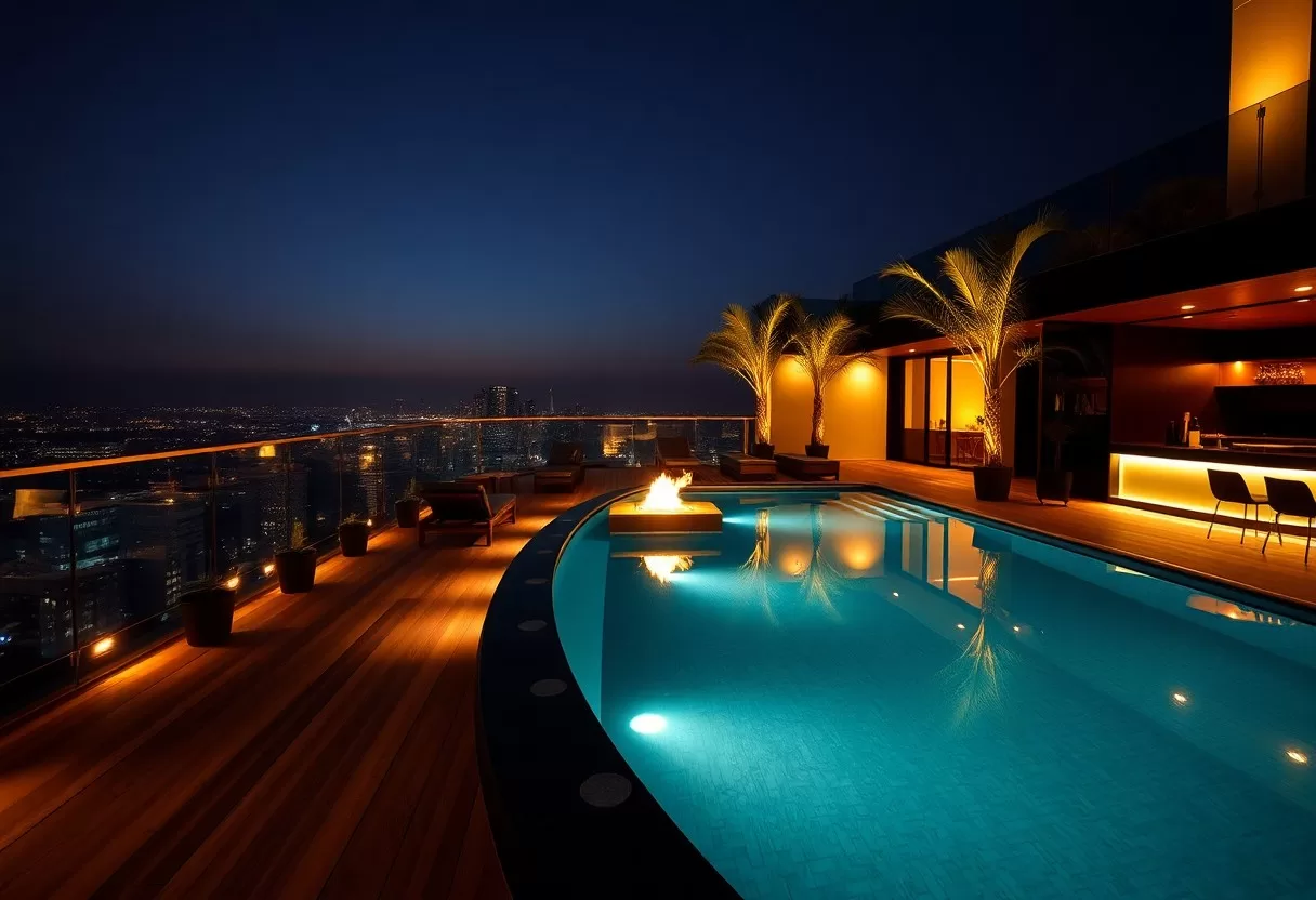 designing sky high rooftop terraces and pools pyu