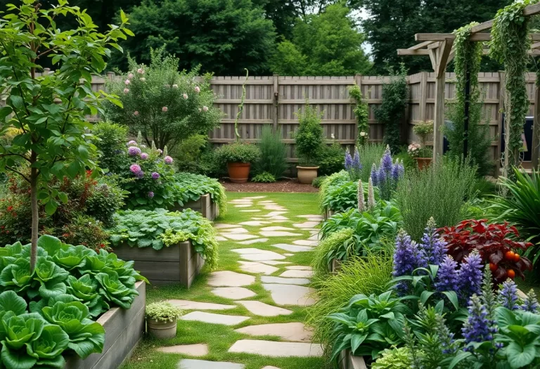 edible landscaping fruits veggies and herbs tgd