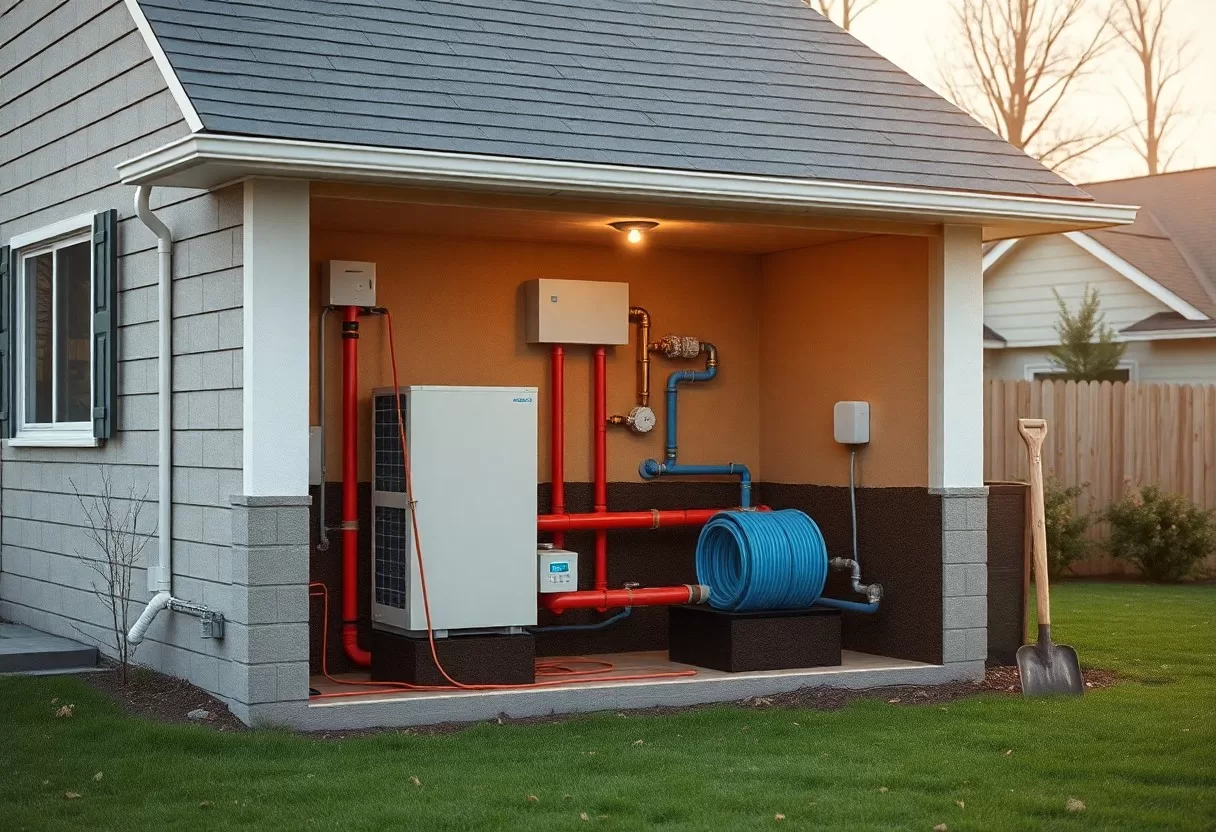 geothermal heating and cooling for homes