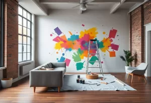 Wall murals - Home Murals & Artistic Walls - Transforming Blank Surfaces into Art