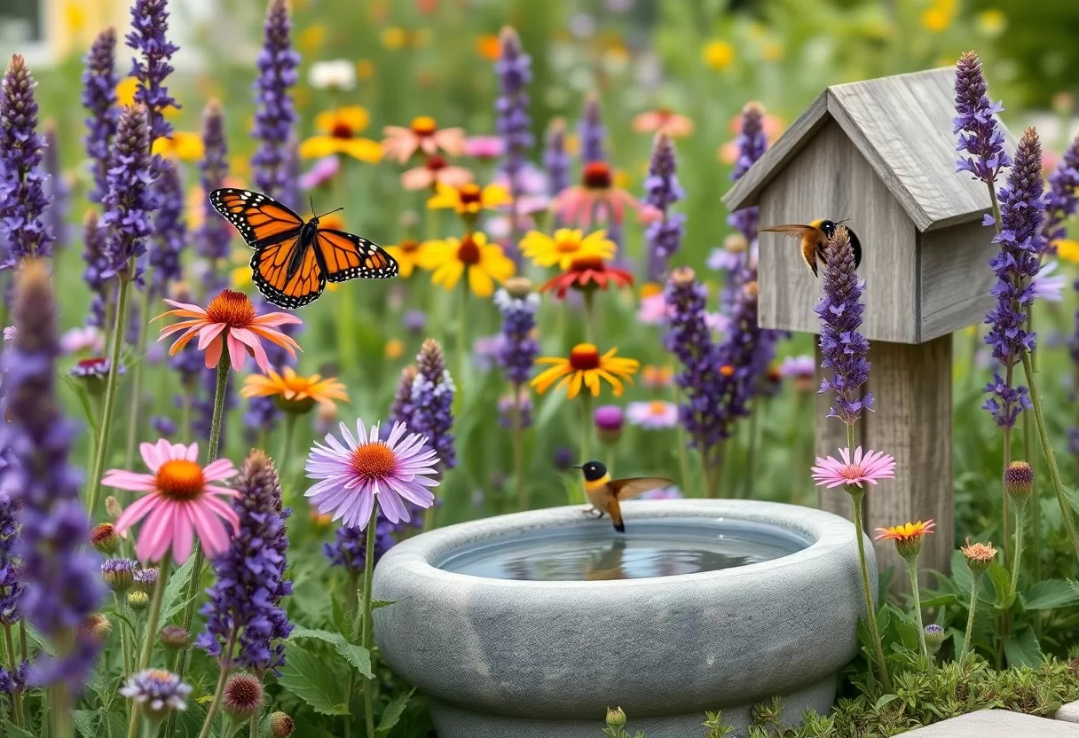 Pollinator Paradise - Designing Gardens that Welcome Bees, Butterflies and Birds