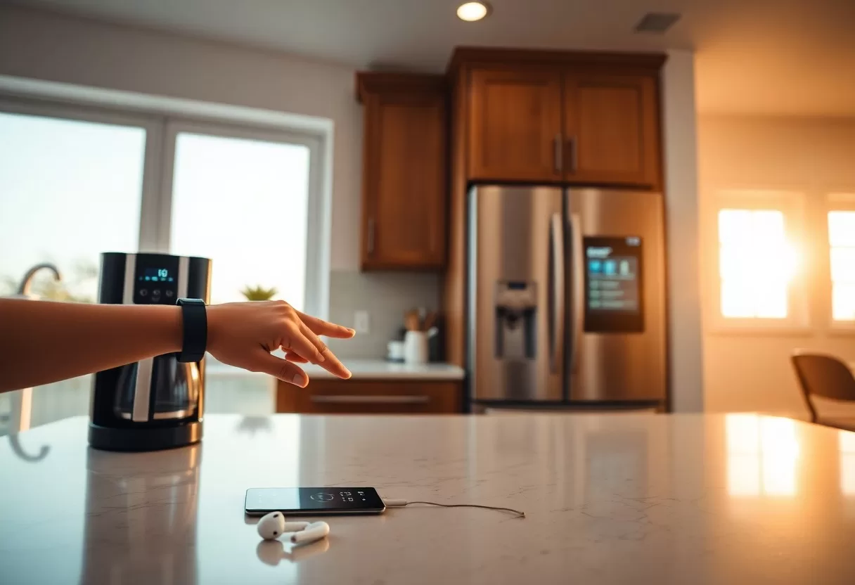 wearable tech integrates with smart homes pwj