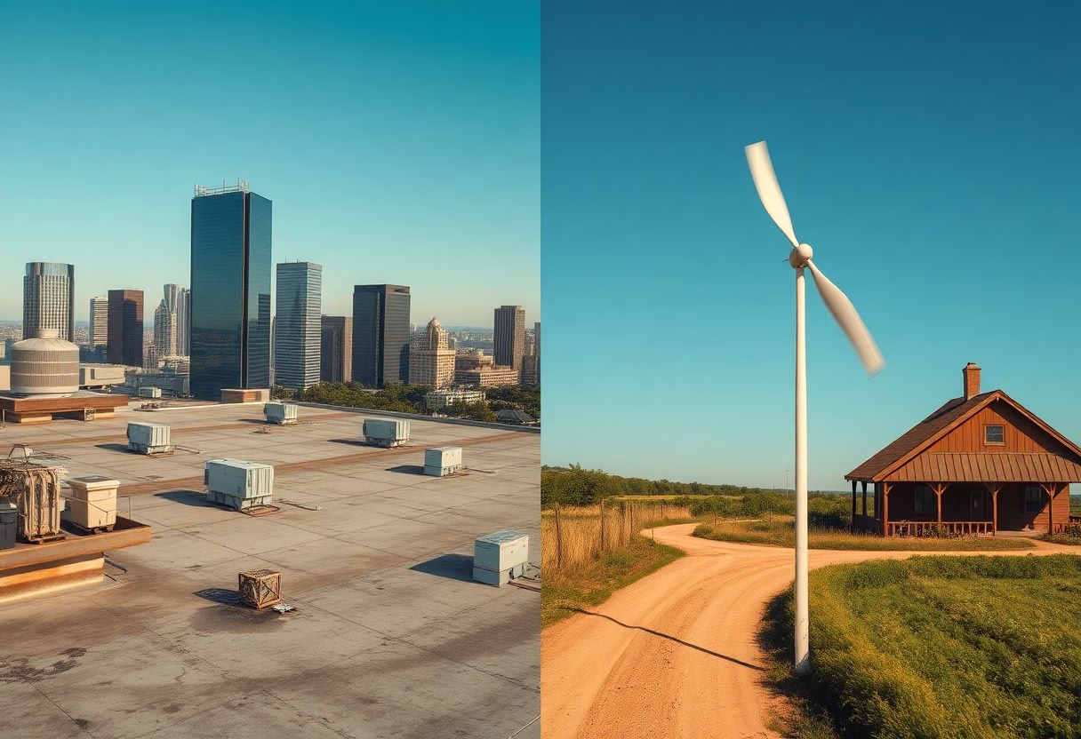 Home Wind Turbines - Harnessing Breeze Power in Urban & Rural Settings