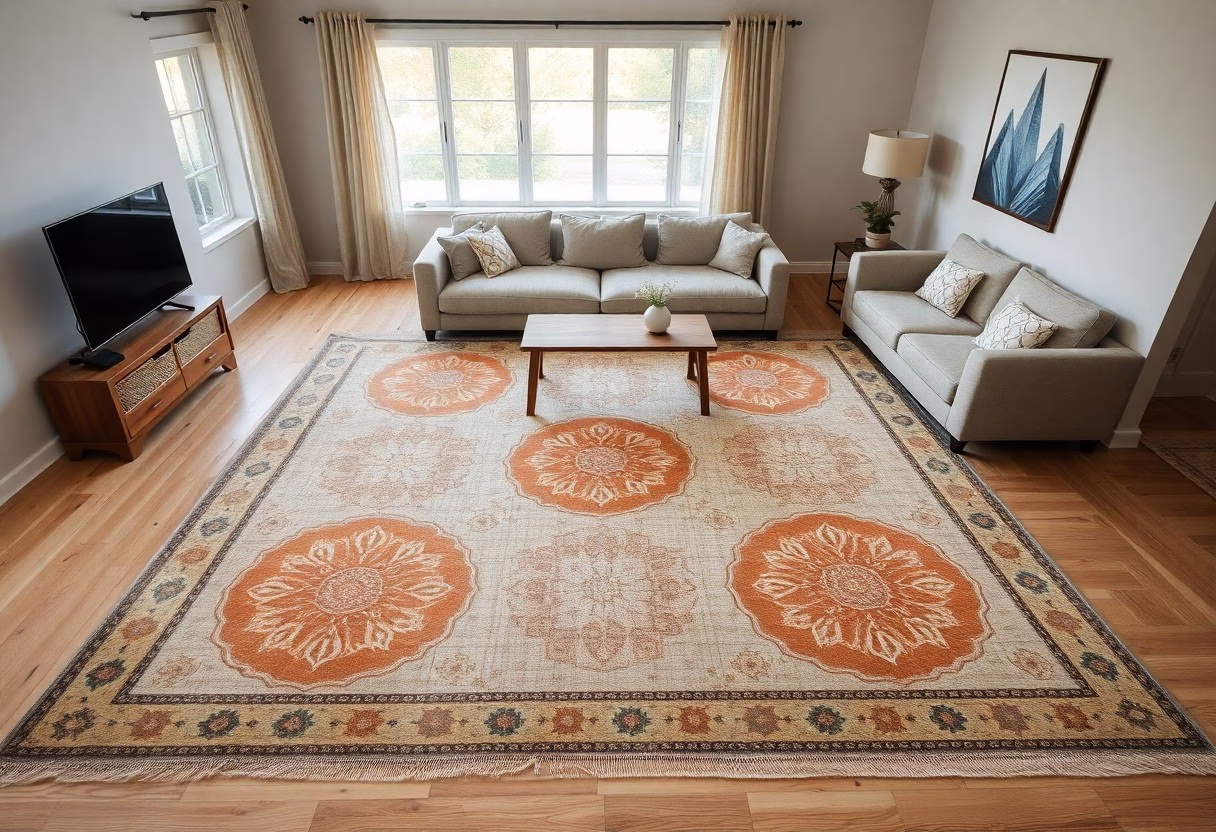 Statement Rugs - Defining Spaces with Floor Art